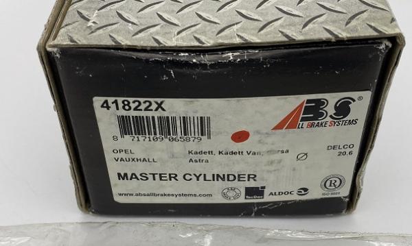 A.B.S. 41822X Hauptbremszylinder 20,6 41822X f. Opel Kadett E, Corsa A